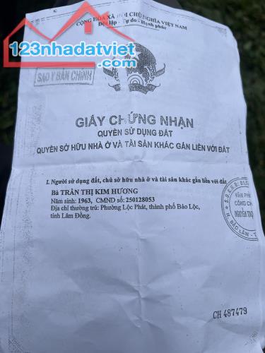 NHÀ MẶT TIỀN CHÍNH CHỦ - GIÁ TỐT - Vị Trí Đẹp Tại Nguyễn Văn Cừ, Lộc Phát, TP Bảo Lộc, - 2