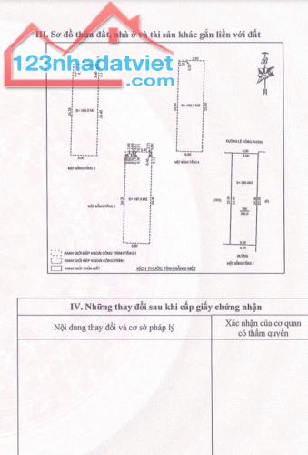 Bán 200m2 nhà 4 tầng mặt đường Kinh doanh Lê Hồng Phong - Hưng Bình