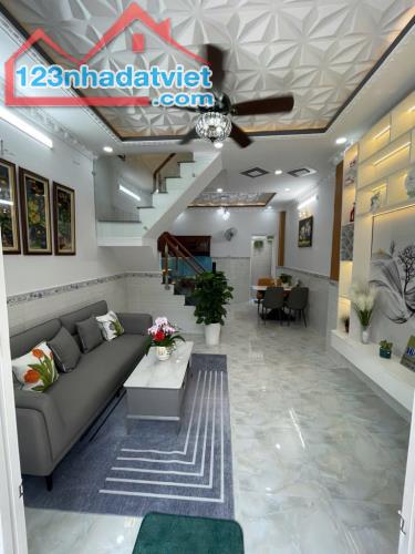 Hẻm ôtô, Nhà 3 tầng, Full nội thất, Ngang 4M, Huỳnh Tấn Phát. 40M2, Chỉ 3.3Tỷ, - 1