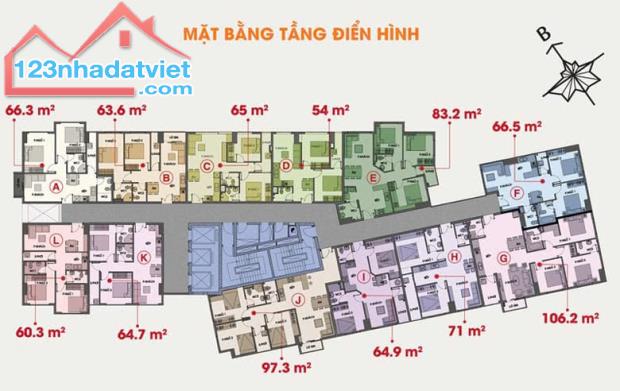 Bán căn hộ 2PN chung cư Central Plaza, Phạm Văn Hai - Tân Bình