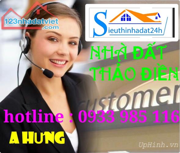 Bán gấp lô Đất đẹp  2 mặt tiền khu xây cao tầng Thảo Điền Q2 TP Thủ Đức
- . DTCN (