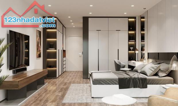 Nguyễn Văn Huyên nhà đẹp 40m2*6T thang máy kd, ô tô gần, sổ vuông 8 tỷ hơn - 1