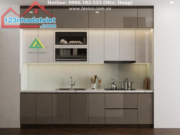 Cho thuê căn hộ cao cấp 52m2 2 phòng ngủ tại Hoàng Huy Commerce – Hải Phòng