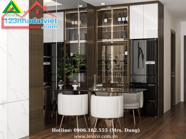 Cho thuê căn hộ cao cấp 52m2 2 phòng ngủ tại Hoàng Huy Commerce – Hải Phòng - 1