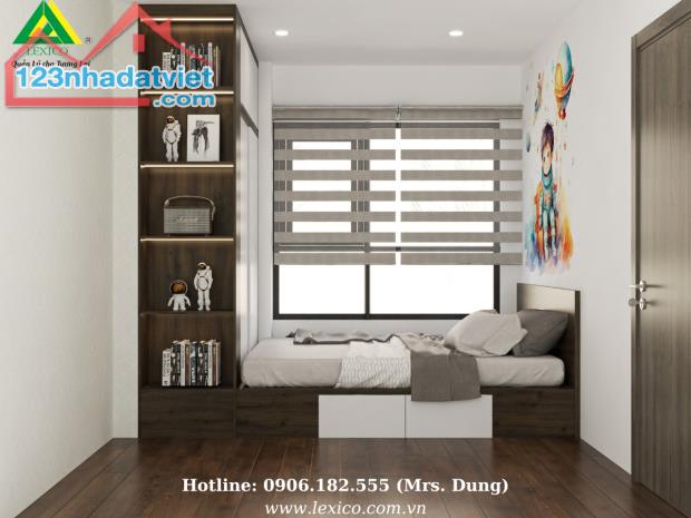 Cho thuê căn hộ cao cấp 52m2 2 phòng ngủ tại Hoàng Huy Commerce – Hải Phòng - 2