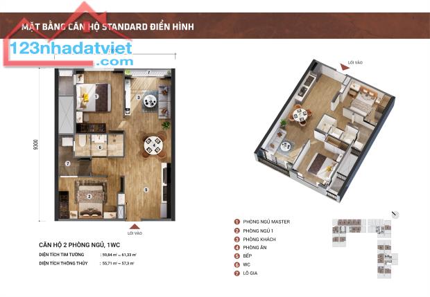 CĂN HỘ 2PN 1WC CHUNG CƯ CAO CẤP PHẠM VĂN ĐỒNG | PICITY SKY PARK