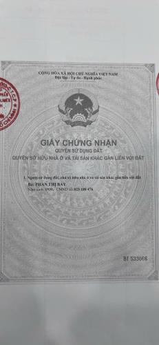 CHÍNH CHỦ CẦN BÁN NHÀ 266/22A Lê Trọng Tấn, Tây Thạnh, Tân Phú,Thành Phố Hồ Chí Minh - 2