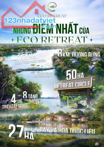 Booking giữ chỗ Nhà phố - Biệt thự Eco Retreat nhận ngay quà tặng trị giá 50 - 200tr - 1