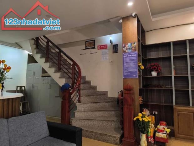 Bán nhà phố Trần Điền ô tô tránh gần hồ KD tốt DT 52m2, 6 tầng, MT 3,8 - 1