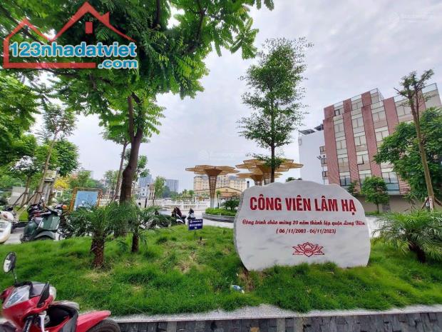 View triệu đô - siêu hiếm bán nhà Lâm Hạ - Bồ Đề,  120m2 - MT 6,6m view hồ - công viên