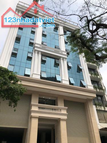 Bán building mặt phố trung tâm Cầu Giấy 65 tỷ 159m2 9 tầng mt 7,5m LH 0945336319