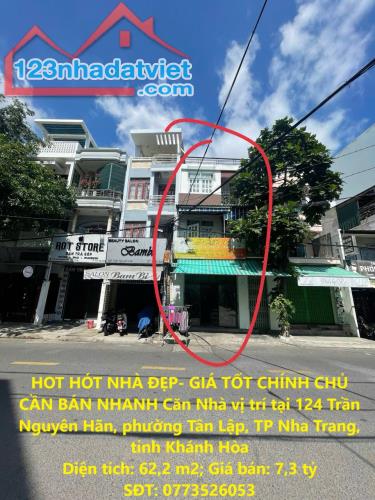 HOT HÓT NHÀ ĐẸP- GIÁ TỐT CHÍNH CHỦ CẦN BÁN NHANH Căn Nhà vị trí tại TP Nha Trang, tỉnh