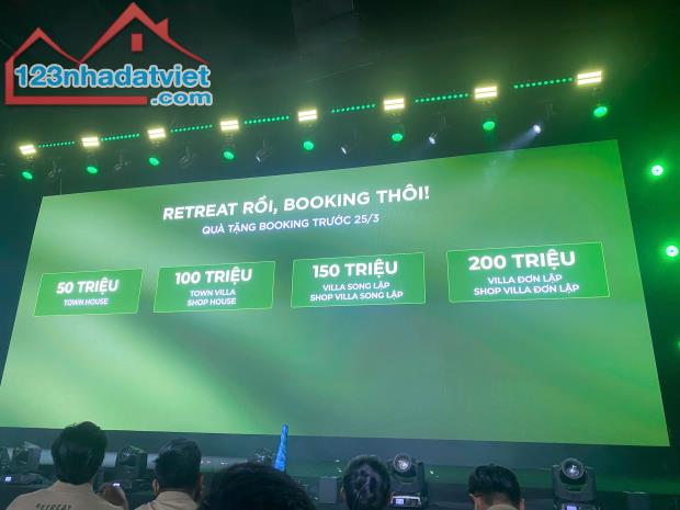 Booking ECO RETREAT nhận Booking đợt 1, quy mô 220 Ha. Lấy suất nội bộ CK tốt: CĐT - 2