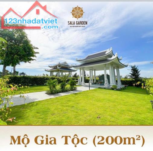 đất mộ hiện đại, sở hữu lâu dài, giá chỉ 88 triệu tại Hoa viên sala - 2