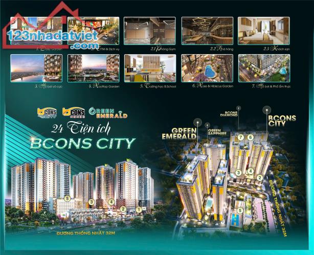 💥  SIÊU QUẦN THỂ BCONS CITY VỚI 104 TIỆN ÍCH NỘI KHU💥 - 4