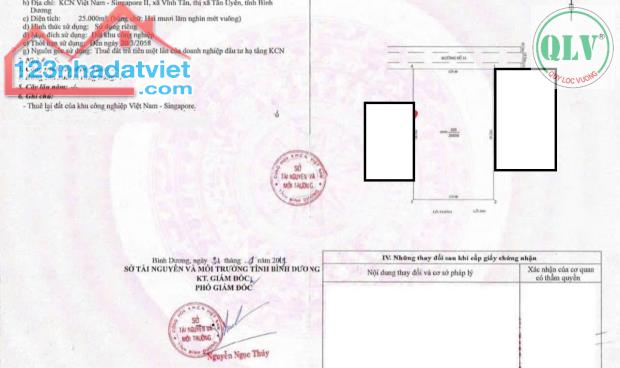 Bán Đất SKK 25.000m2 trong KCN VSIP 2, TP. Tân Uyên, Bình Dương - 1