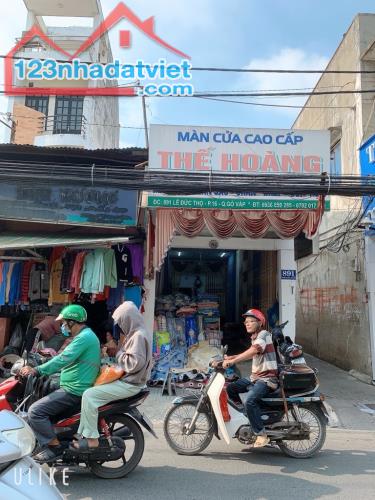 Mặt tiền Lê Đức Thọ P.16 GV , 90m2 , nhà nát tiện xây mới