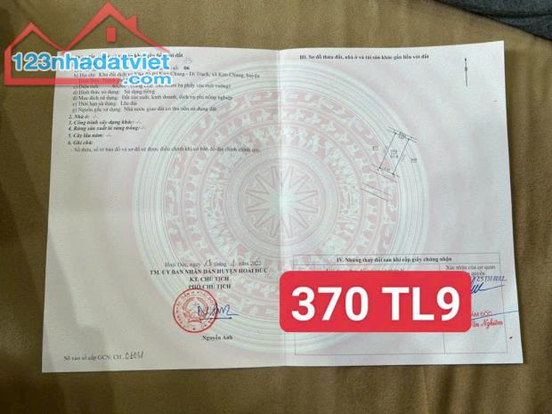 ĐẤT DỊCH VỤ TL9 LAI XÁ KIM CHUNG HOÀI ĐỨC HÀ NỘI GIÁ TỐT NHẤT
