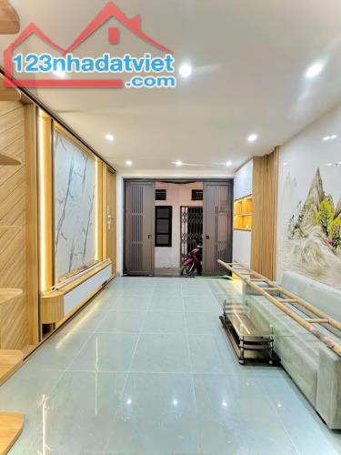 Nhà Đẹp Gần Đường Ô Tô, Phố Hồng Mai, Hai Bà Trưng 28m, 4 tầng, mt 3.8m, giá 5.25 tỷ. - 1