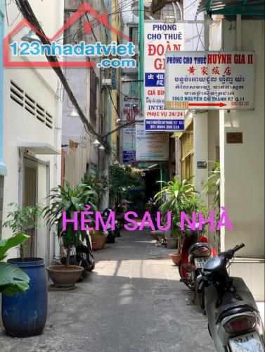 Mặt tiền VIP Nguyễn Chí Thanh, P.7, Q.11, 4 X 20m, bốn lầu, có mặt hẻm sau, giá 45 tỷ. - 2