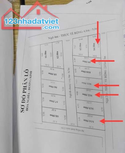 Mở bán 5 lô Đất tại Trung Tâm Phường Đại Thắng, Hoà Nghĩa, Dương Kinh - Vị trí sát Cầu Rà - 2