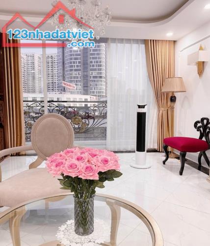 Nhà đẹp phố Minh Khai- ô tô, 2 mặt thoáng,MT4.6, 7T, DT77m2 giá tốt