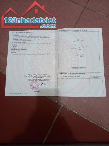 Bán lô đất Xóm trường an, Nghi Trường lối 2 QL48E. đấu giá cũ - 1