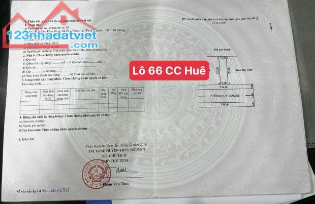 Chính chủ gửi bán 1 chung cư Huê đẹp long lanh, phường Hoa Động, tp Thủy Nguyên