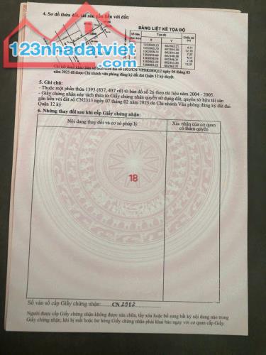 Sĩ - Lẻ 3 Lô Đất (4x20) Đường 7m Thạnh Lộc 27, Q12 (Ngay chung cư First Home) - 1
