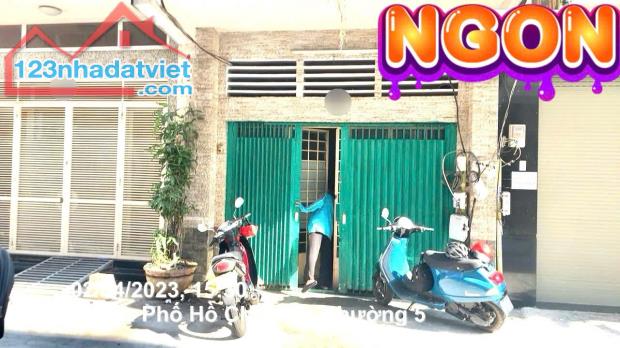 BÁN NHÀ 2 TẦNG BÙI HỮU NGHĨA P5 QUẬN 5 - 64M2 - 2PN 2WC - HẼM XE TẢI CHỈ 15 TỶ