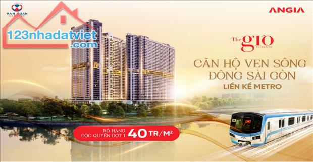 Căn hộ Metro sở hữu 3 mặt view sông - An Gia Group giá rumor 40tr/m2 - Chính thức booking