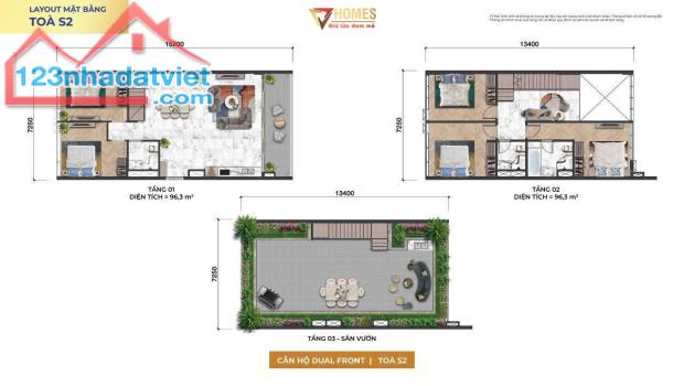 Bán Căn Hộ Townhouse Sun Symphony Residence Đà Nẵng