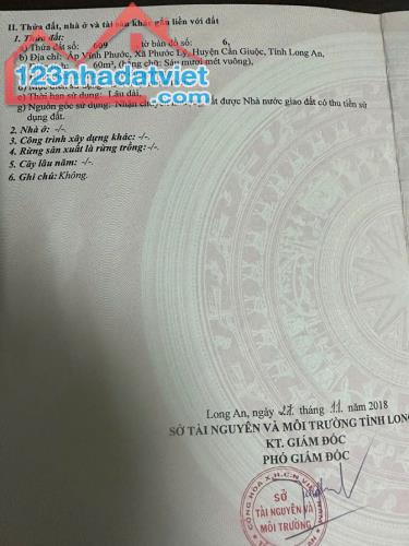 CẦN BÁN NHÀ TẠI HUYỆN CẦN GIUỘC - TỈNH LONG AN - 4