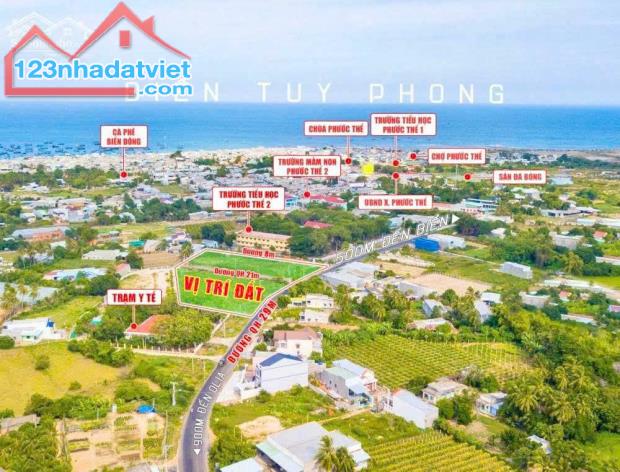 SỞ HỮU ĐẤT BIỂN CỔ THẠCH, TUY PHONG, BÌNH THUẬN-SANG TÊN NGAY - NHẬN NGAY 5 CHỈ VÀNG