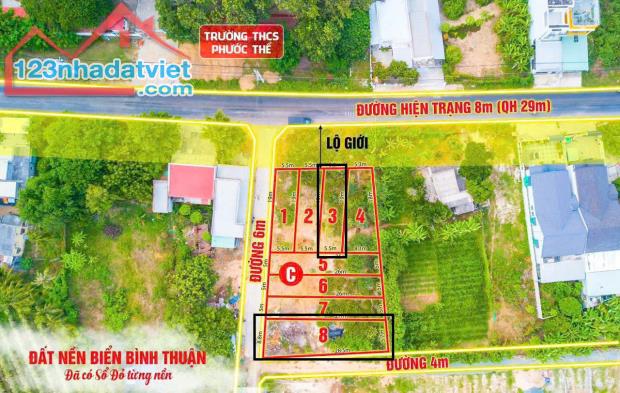 SỞ HỮU ĐẤT BIỂN CỔ THẠCH, TUY PHONG, BÌNH THUẬN-SANG TÊN NGAY - NHẬN NGAY 5 CHỈ VÀNG - 4