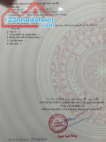 Bán đất mặt tiền Tạ Quang Bửu, P.4, Q.8, ngay AEON MAIL, 80M2, giá 20 tỷ 6. - 4