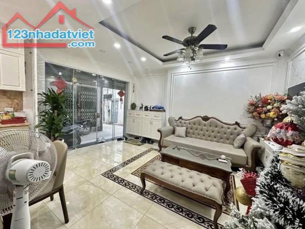 Nhà đẹp Minh Khai, ngõ thông kinh doanh, mặt tiền rộng, 42m 6 tầng, full nội thất xịn - 1
