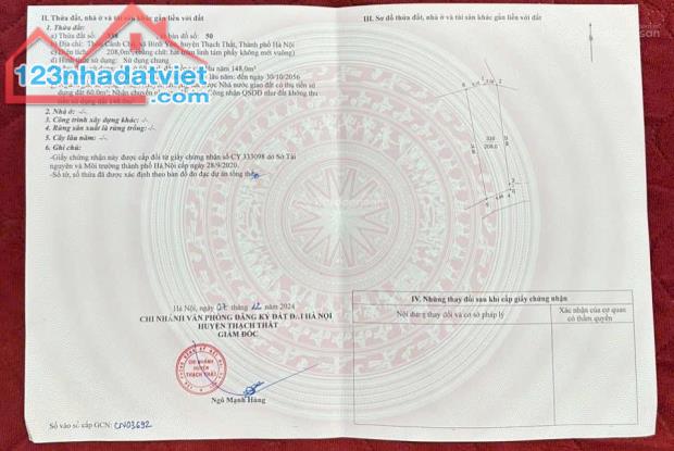 Bán lô đất ngay sau siêu thị, cách đường 420 chỉ 90m, giá hơn 30 triệu - 3