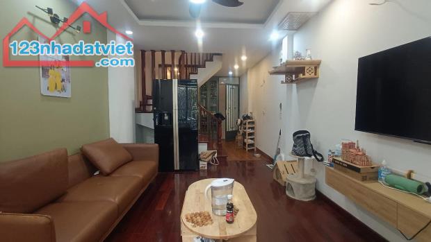 BÁN NHÀ 6T THỊNH QUANG 40M2 ĐỐNG ĐA 7.5 TỶ NGÕ THÔNG KINH DOANH Ô TÔ ĐỖ CỬA - 1