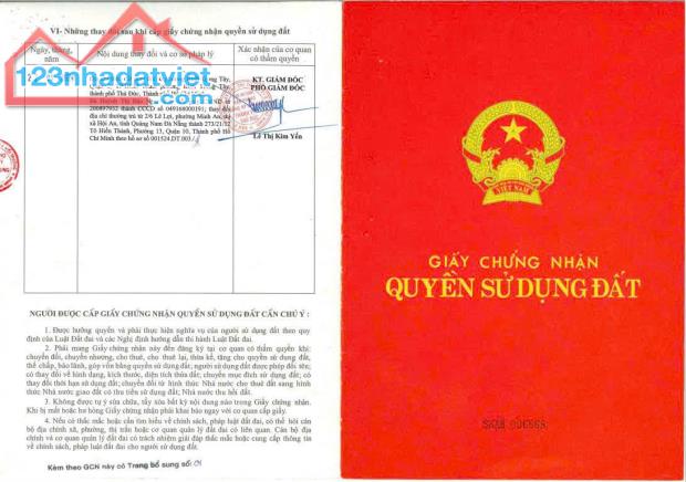 BÁN ĐẤT LÔ GÓC 2 MẶT TIỀN - KHU DÂN CƯ THẾ KỶ 21-  Gần KĐT SALA Bình Trưng Tây, Tp Thủ - 3