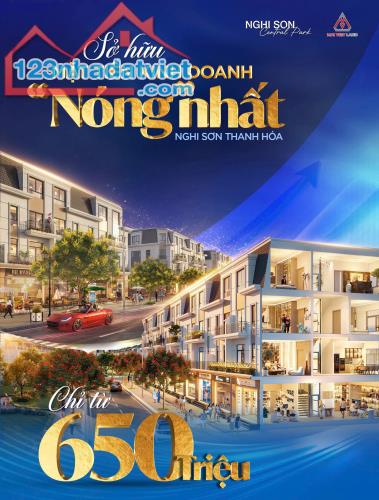 BÁN ĐẤT NỀN SỔ ĐỎ LÂU DÀI NGHI SƠN CENTRAL PARK CHỈ VỚI 650 TRIỆU - 2