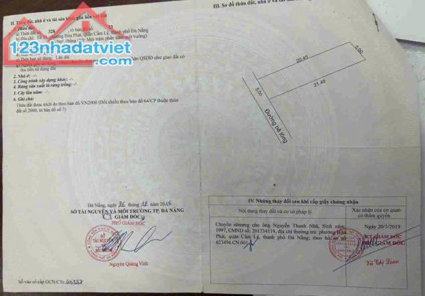 Cần bán nhanh căn nhà đẹp- giá tốt vị trí  tại phường Hòa Phát, quận Cẩm Lệ, TP Đà Nẵng - 2