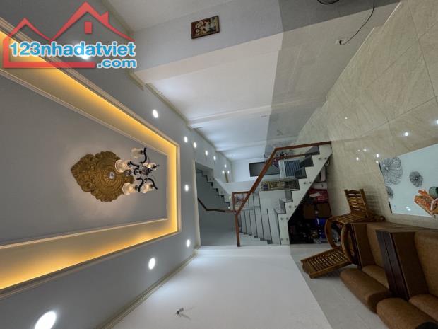 Nhà bán Hậu Giang. phường 11 .quận 6 . Chợ Lớn . DT 3,5x16 x4 tầng nhà mới vào ở ngay - 4