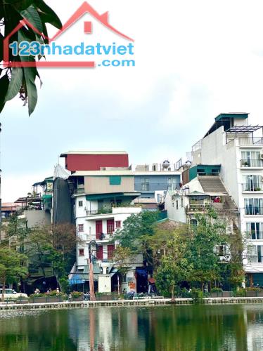 Bán gấp nhà Đội Cấn mặt hồ, ô tô tránh 8 tầng 55m2 MT 6m nở hậu thang máy cho thuê, KD tốt - 1