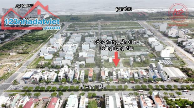 Bán đất đường Nguyễn Xiển Đà Nẵng. 2 lô liền kề sát Minh Mạng, Đường 7.5m, gần bãi tắm - 1