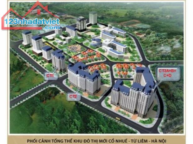 Bán căn hộ chung cư tại KĐT Cổ Nhuế toà CT1 Nam Cường, 97m2, 3PN + 2WC + bếp, nhà sửa đẹp - 2