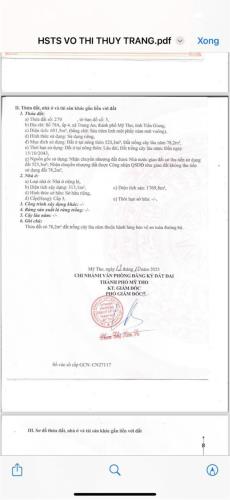 Chính Chủ BÁN KHÁCH SẠN ĐANG KINH DOANH - Xã Trung An, Tp Mỹ Tho, Tiền Giang - 1
