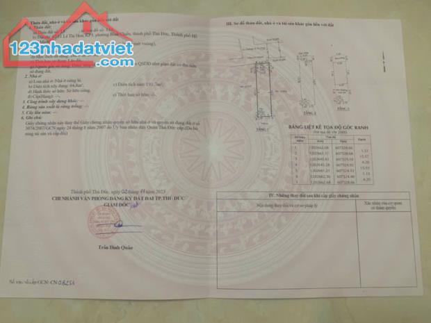 NHÀ ĐẸP – GIÁ TỐT - CHÍNH CHỦ CẦN BÁN nhanh căn nhà  vị trí đẹp tại TP Thủ Đức, TPHCM - 1