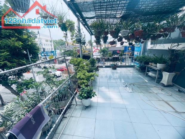 Mặt tiền Nguyễn Oanh P.6 GV, Lô góc 3 mặt tiền ko lộ giới, 4 tầng 96m2 , cho thuê 32tr/th - 3