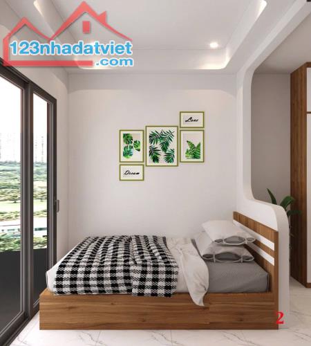 Nhà đẹp ngõ Hoàng Mai, giá 15.4 tỷ, 54m2x6T, KD, lô góc, ô tô đỗ - 1
